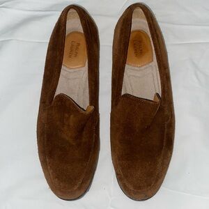Ralph Lauren Brown Suede Loafers